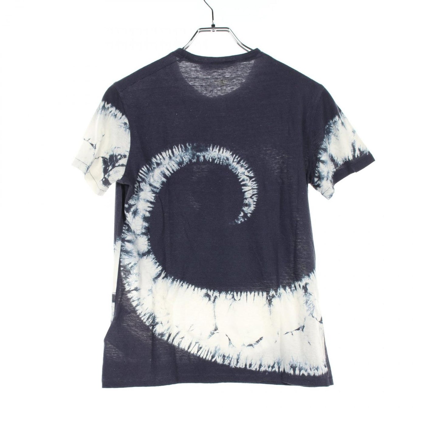 Christian Dior J'ADIOR Tie-Dye Cotton T-Shirt - Navy & White
