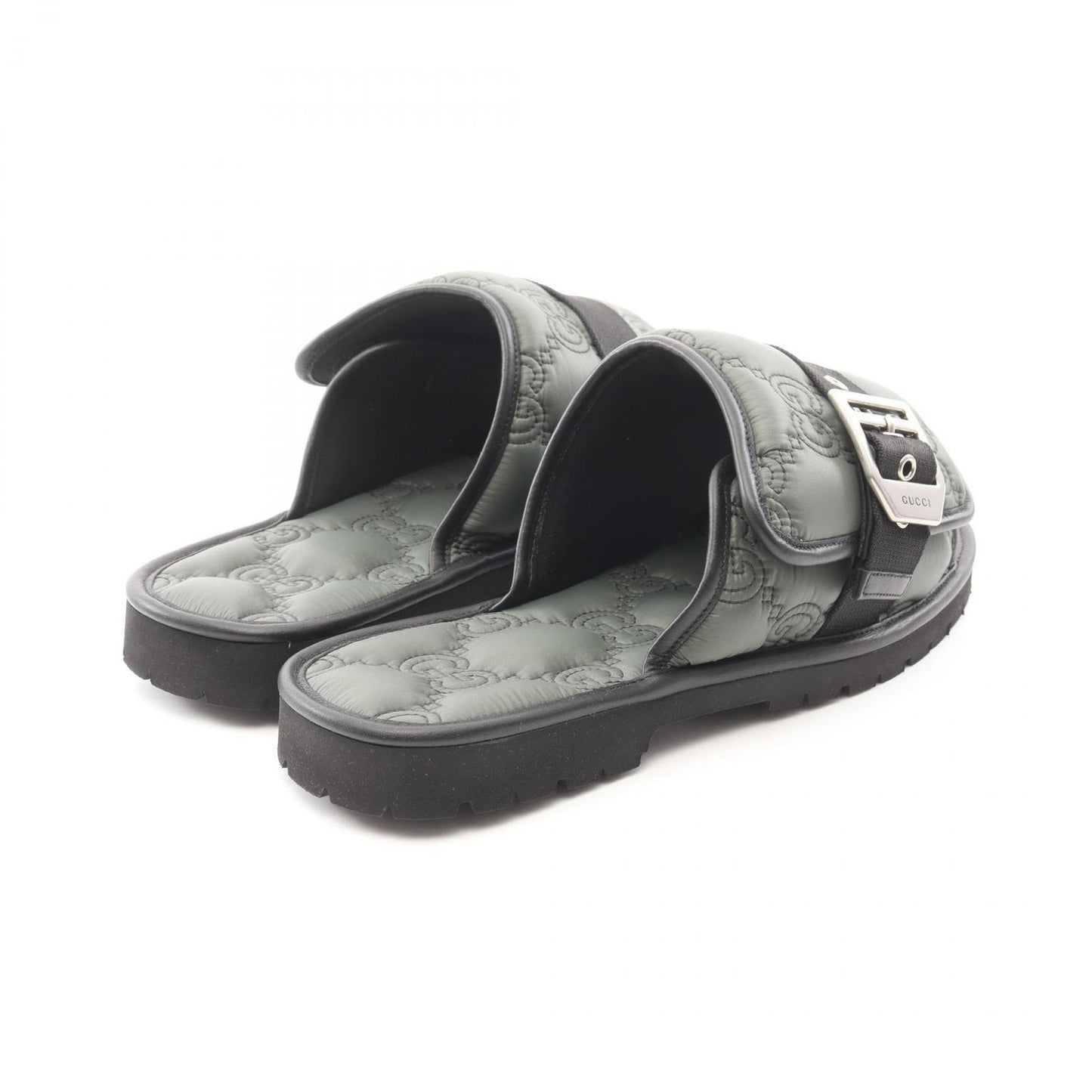 GUCCI GG Quilted Nylon Sandals - Unused Luxury Footwear