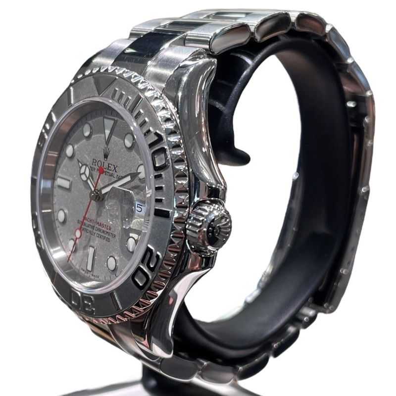 Rolex Yacht-Master 16622 Silver SS/PT Automatic Men's Watch