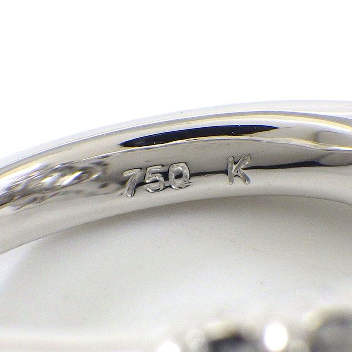 Queen Heart Motif Diamond Ring 1.31ct in K18 White Gold