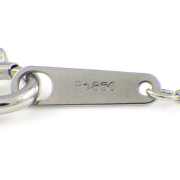 Exquisite Diamond & Blue Topaz Triangle Necklace in Platinum