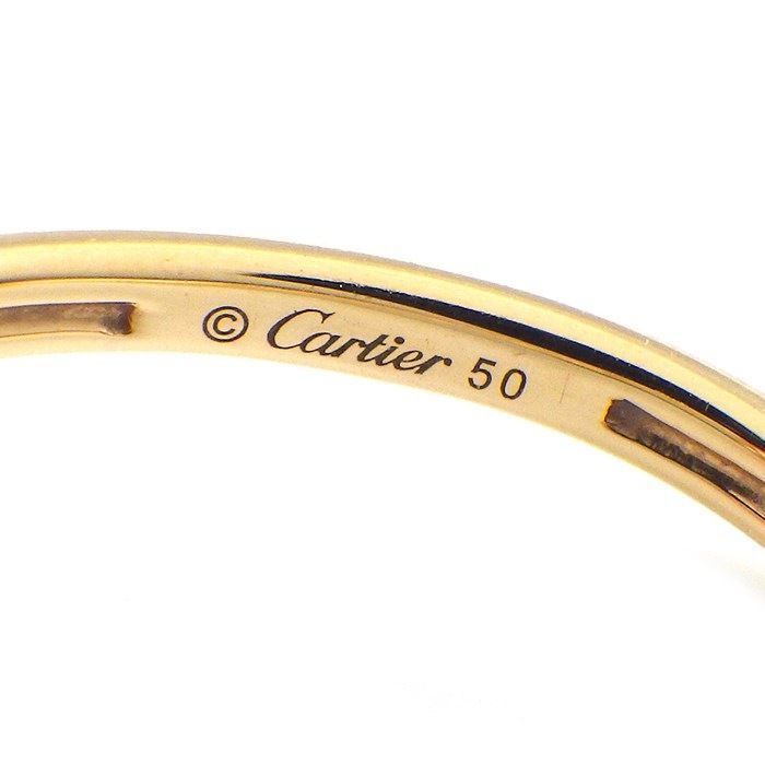 Cartier Amulet Ring with Pink Opal & Diamond in 18K Rose Gold