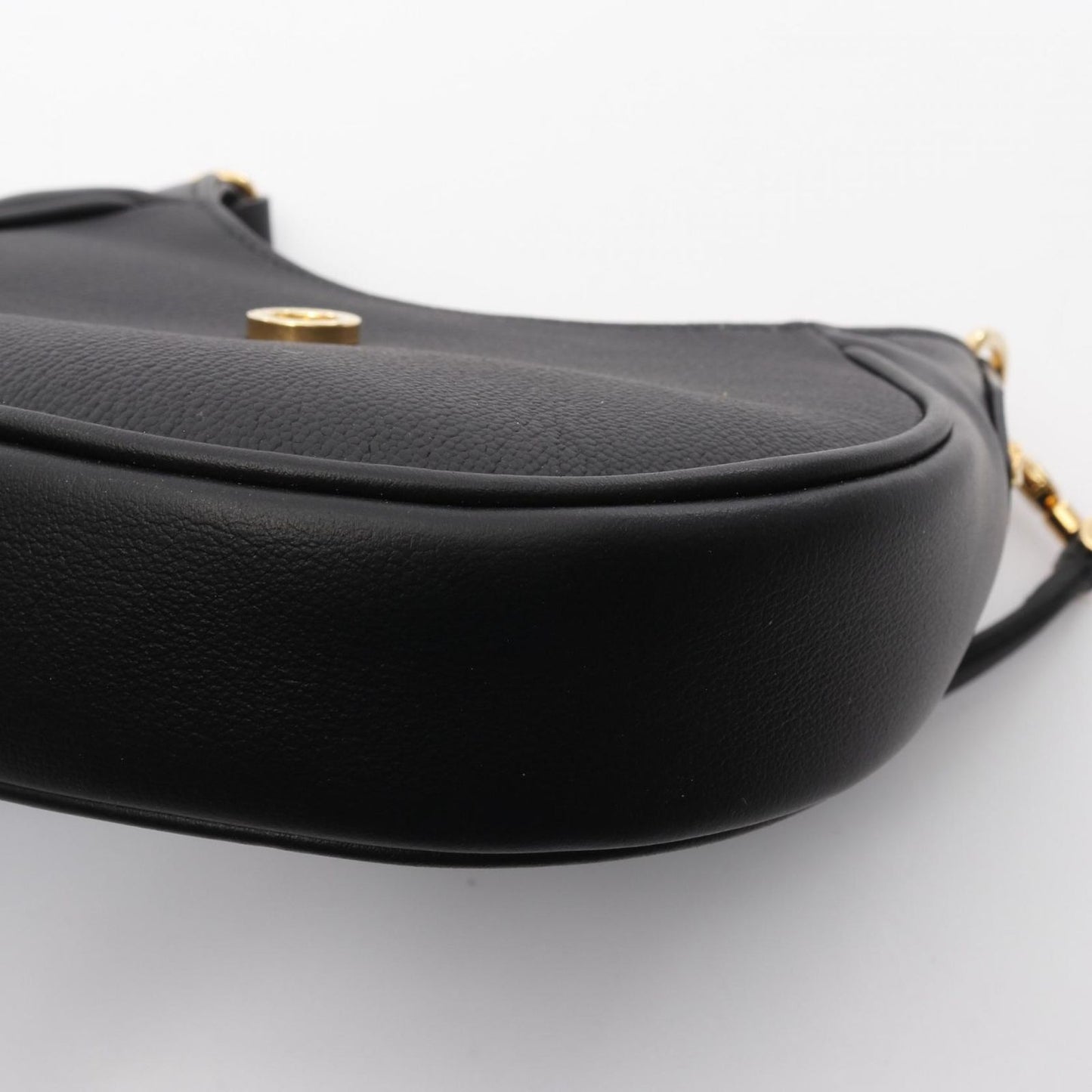 BVLGARI Serpenti Ellipse Black Leather Handbag - Exquisite Craftsmanship