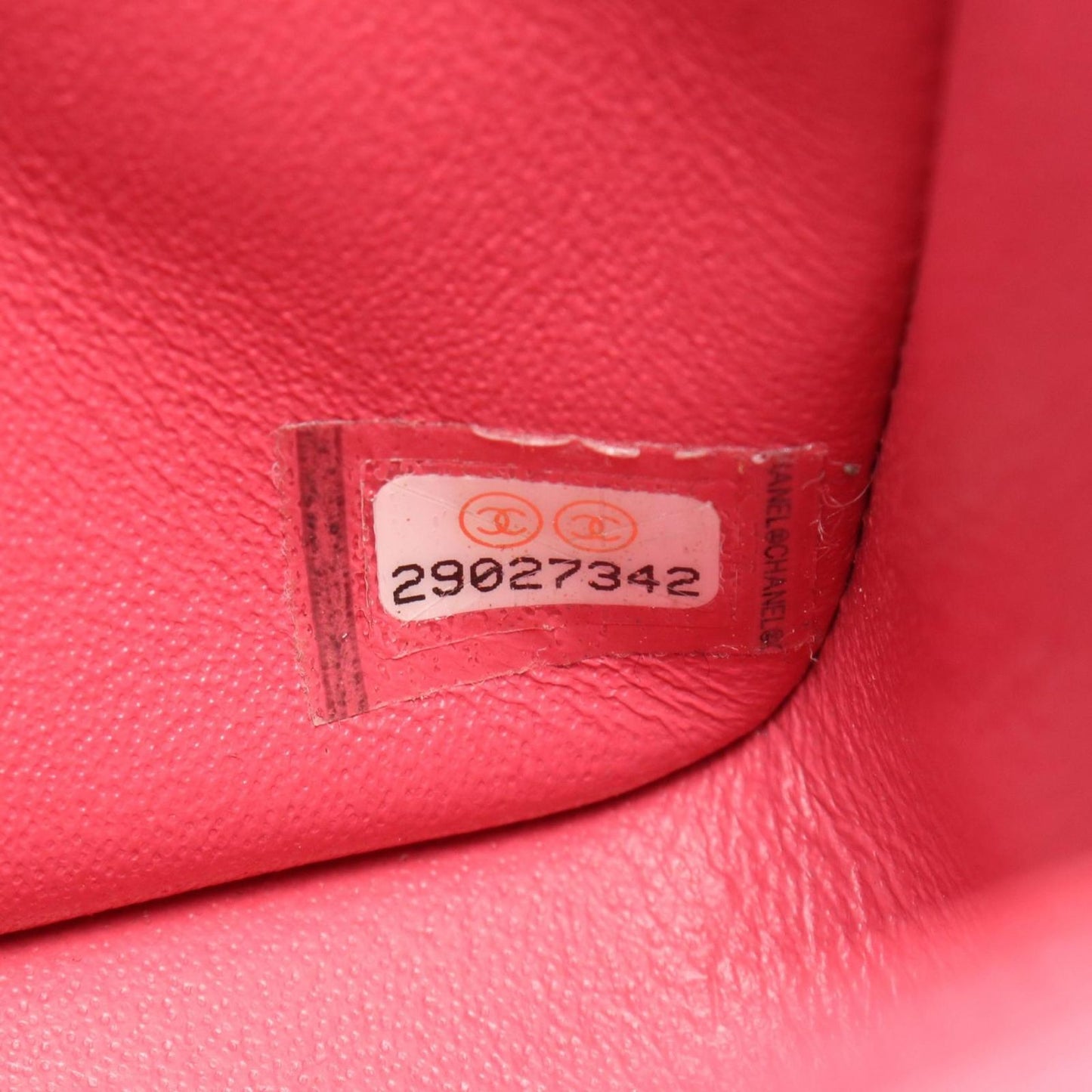 CHANEL Mini Matelassé Shoulder Bag in Pink Leather - A35200