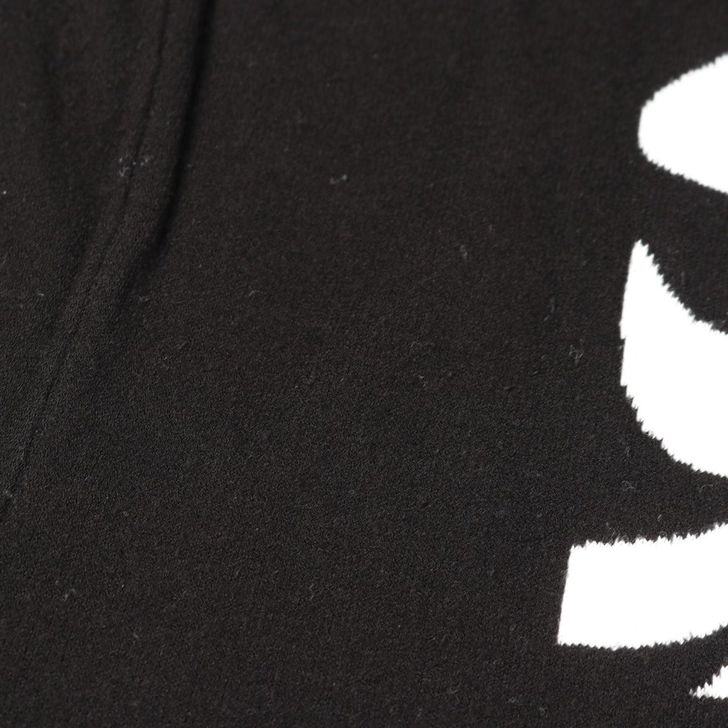 LOUIS VUITTON Graphic Intarsia Knit T-Shirt - Black/White, Size S