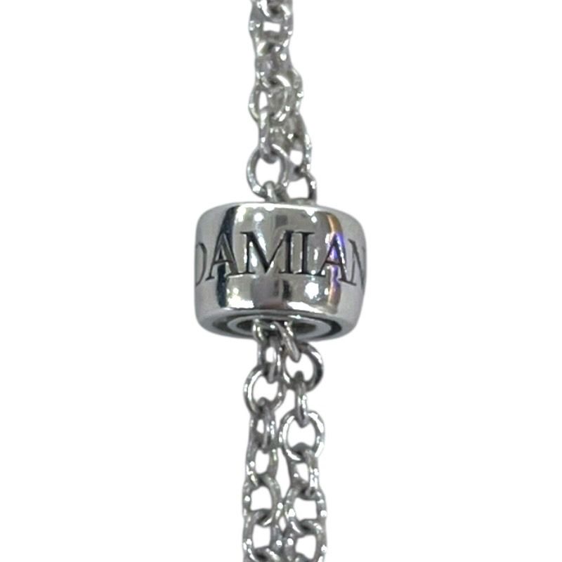 Damiani D-Side 10P Diamond Necklace in 750WG - Exquisite Elegance