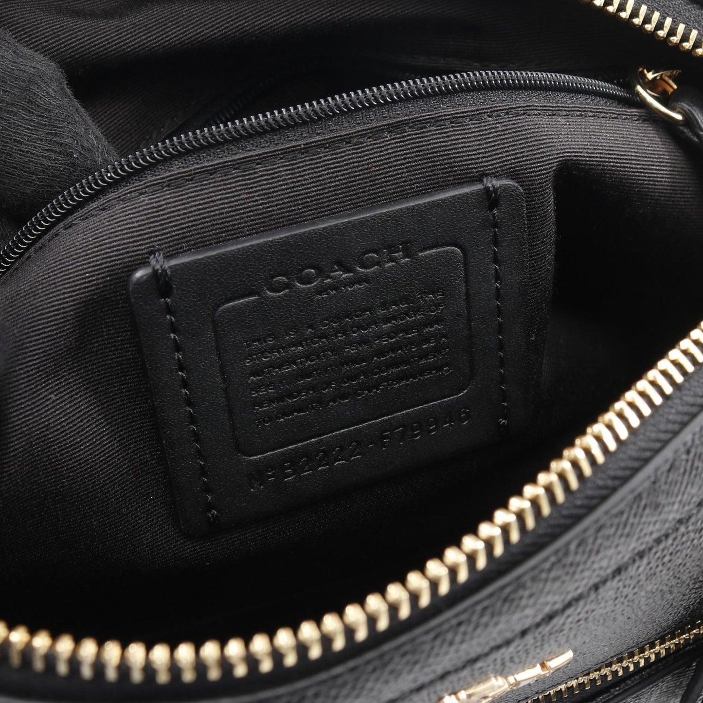 COACH Rowan Satchel Handbag in Black Leather - Timeless Elegance