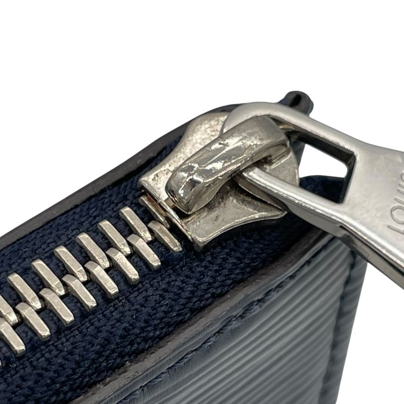 Louis Vuitton Pochette Jour GM Navy Epi Leather Clutch Bag