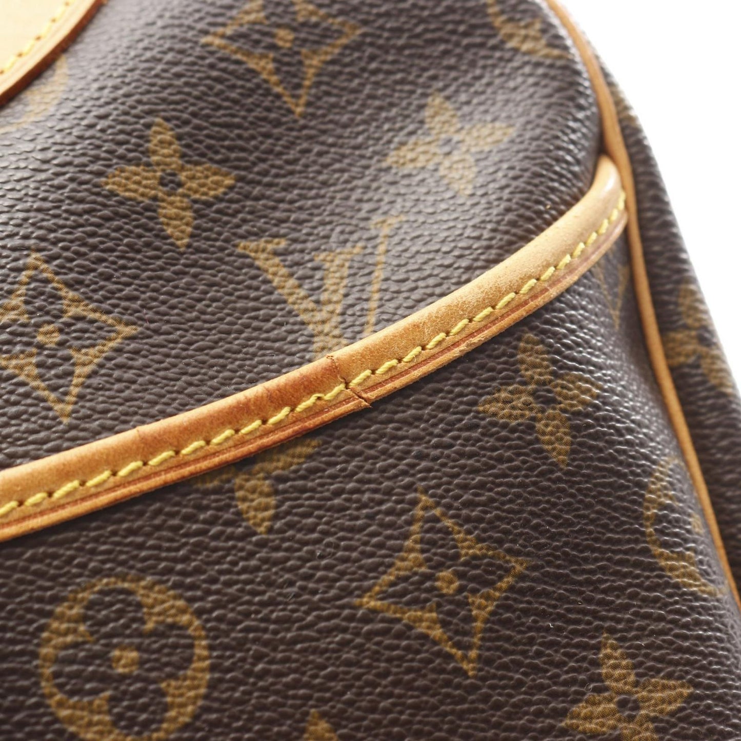 Louis Vuitton Deauville Bowling Vanity Monogram Handbag - Timeless Elegance