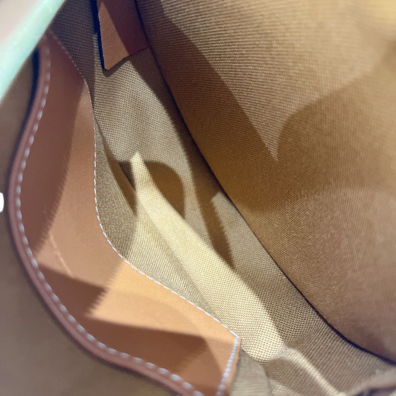 CELINE Triomphe Canvas Shoulder Bag - Brown Elegance