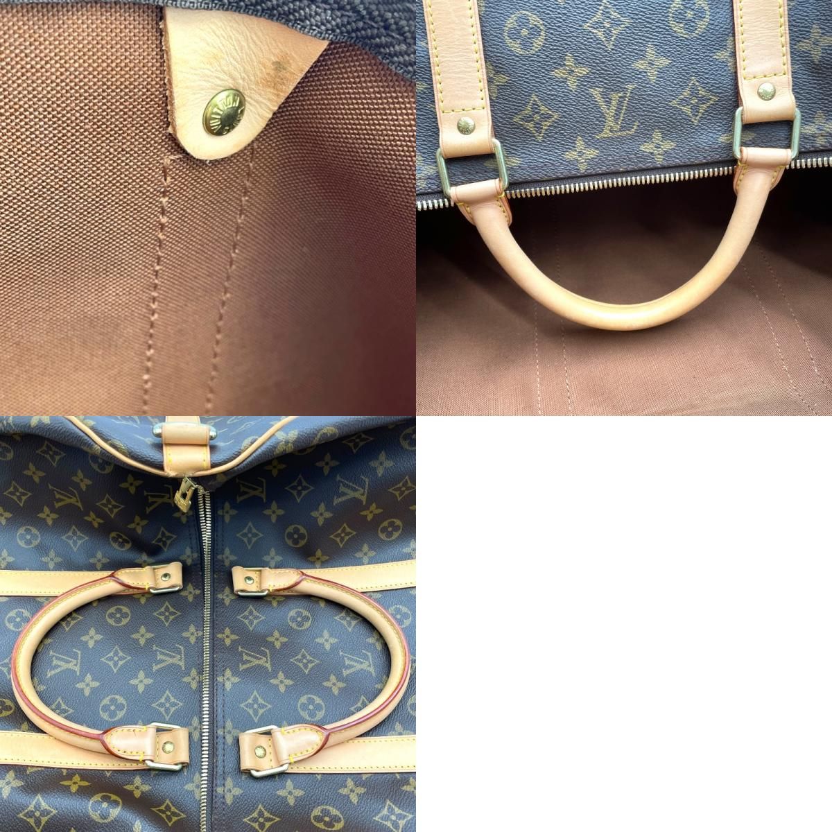 Louis Vuitton Keepall Bandoulière 60 Monogram Canvas - Brown