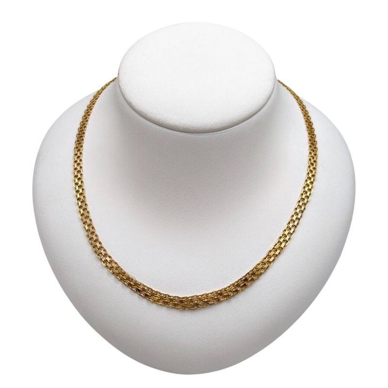 Exquisite K18YG Gold Design Necklace for Women
