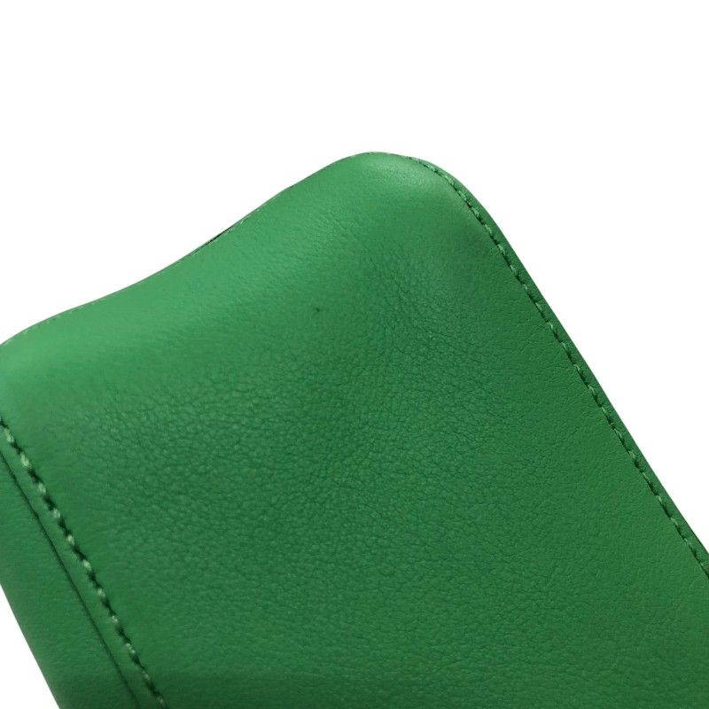 LOEWE Puzzle Mini Album Bag in Green Calf Leather - Unisex