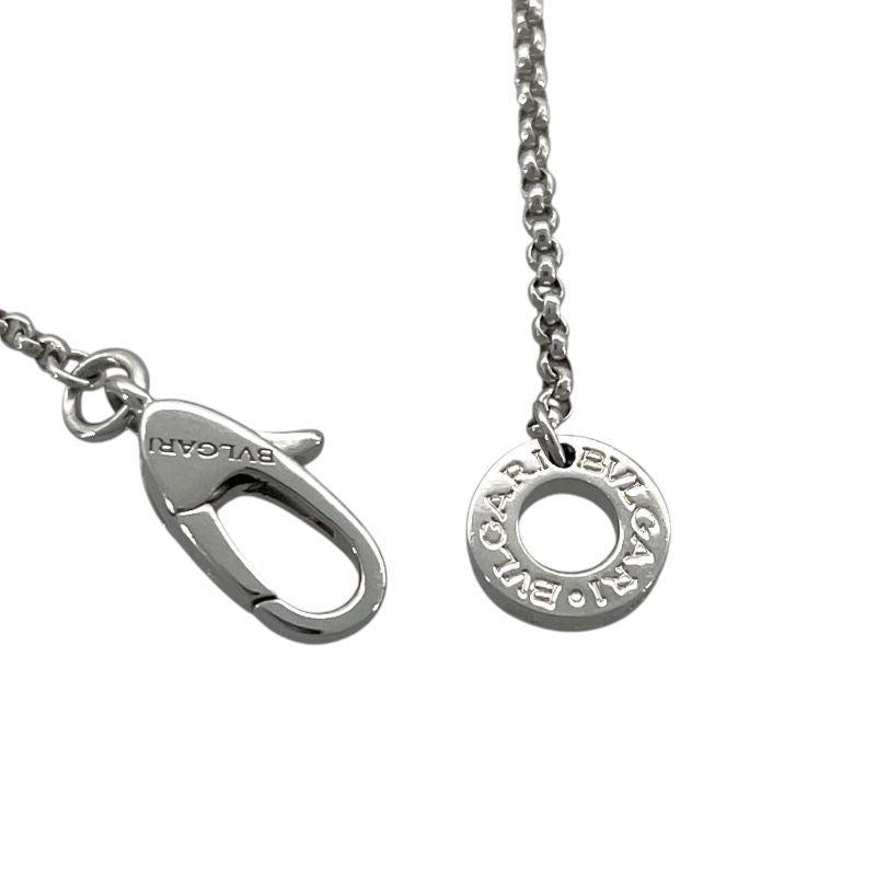 BVLGARI Serpenti Cross Diamond Necklace in 750WG