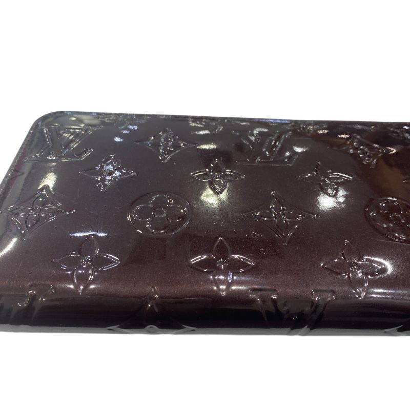 Louis Vuitton Zippy Wallet M93522 in Bordeaux Monogram Vernis