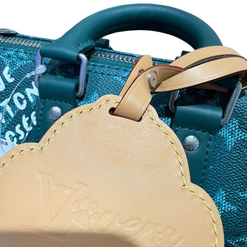 Louis Vuitton Monogram Heritage Keepall Bandoulière 25 - Green