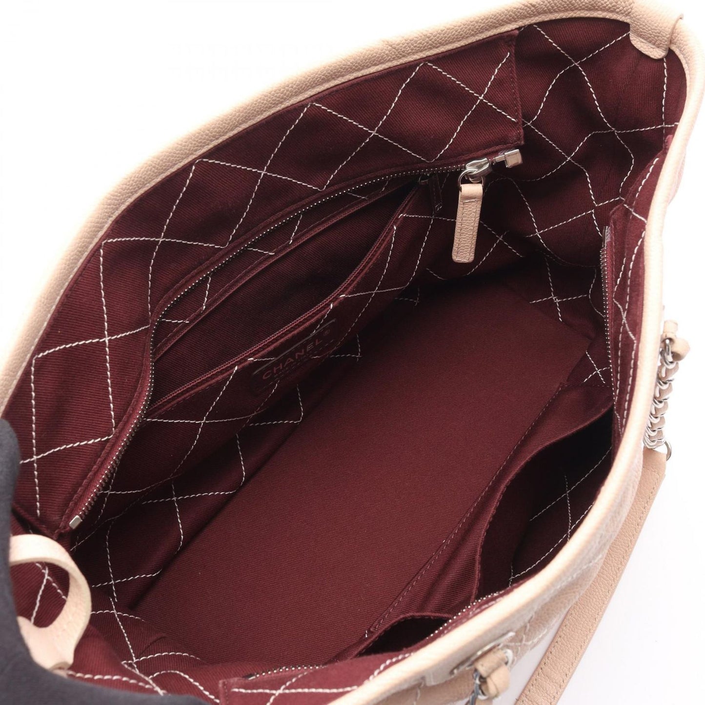 CHANEL Wild Stitch Tote Bag in Pink Beige - Exquisite Craftsmanship