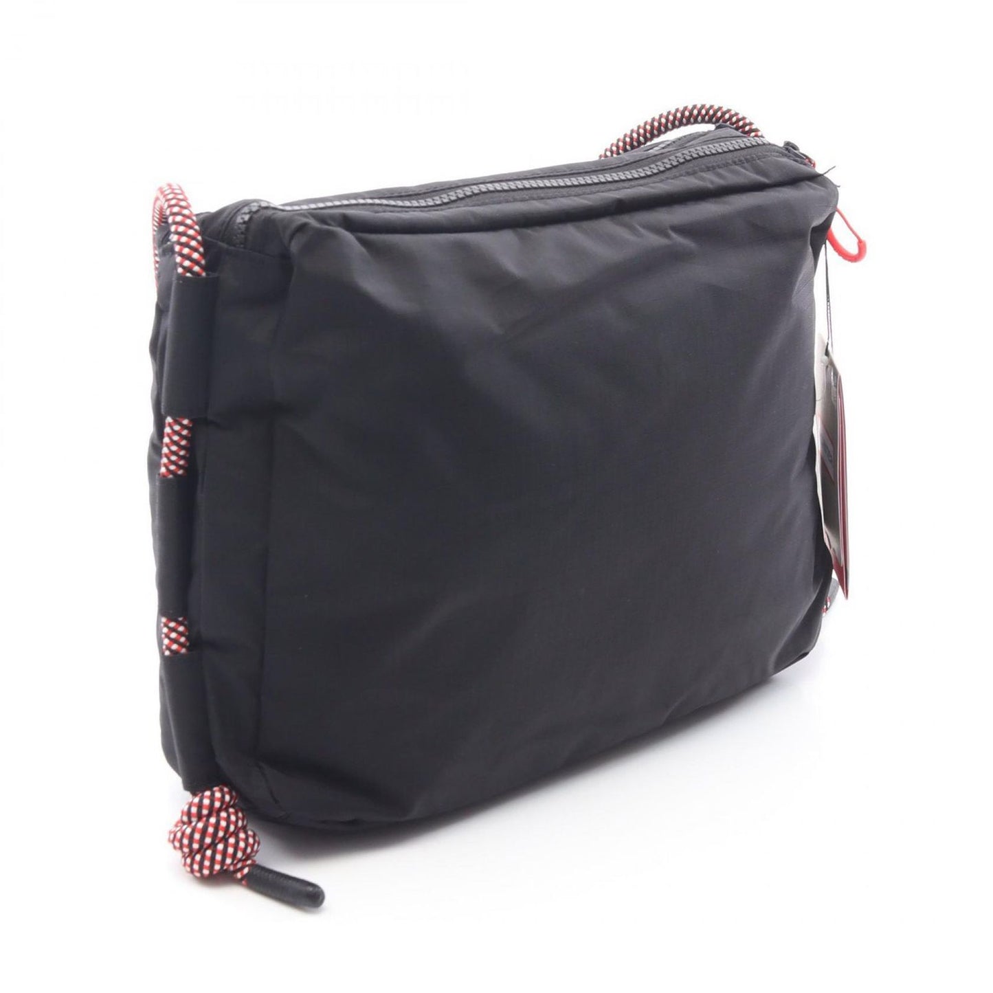 HUNTER Travel Ripstop Sacoche - Black Nylon Shoulder Bag