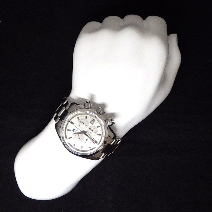 Grand Seiko SBGC201 Chronograph GMT - Exquisite Silver Dial