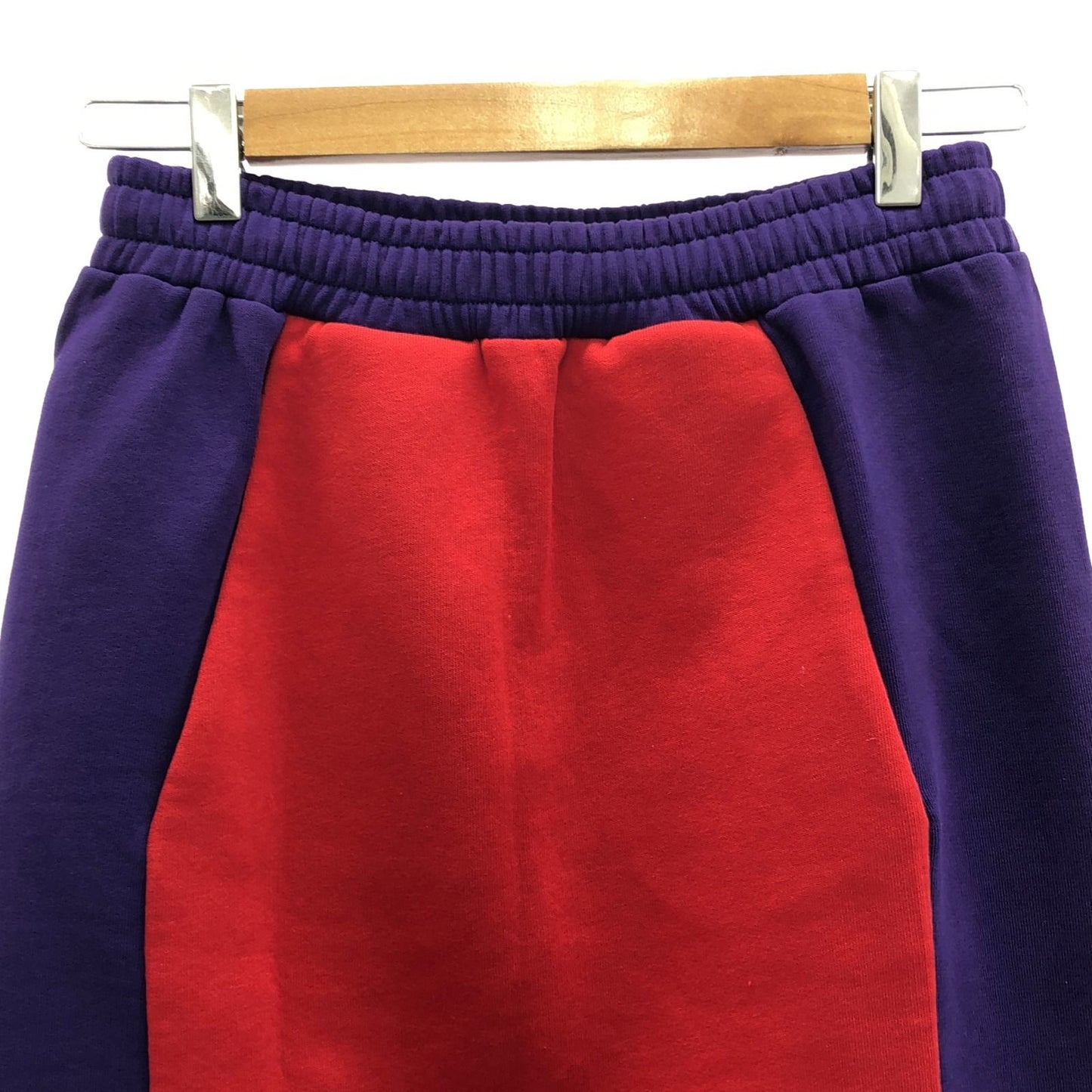 MSGM Cotton Skirt in Red - Exquisite Italian Craftsmanship