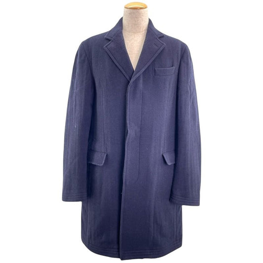 Ralph Lauren Wool Chester Coat in Navy - Timeless Elegance