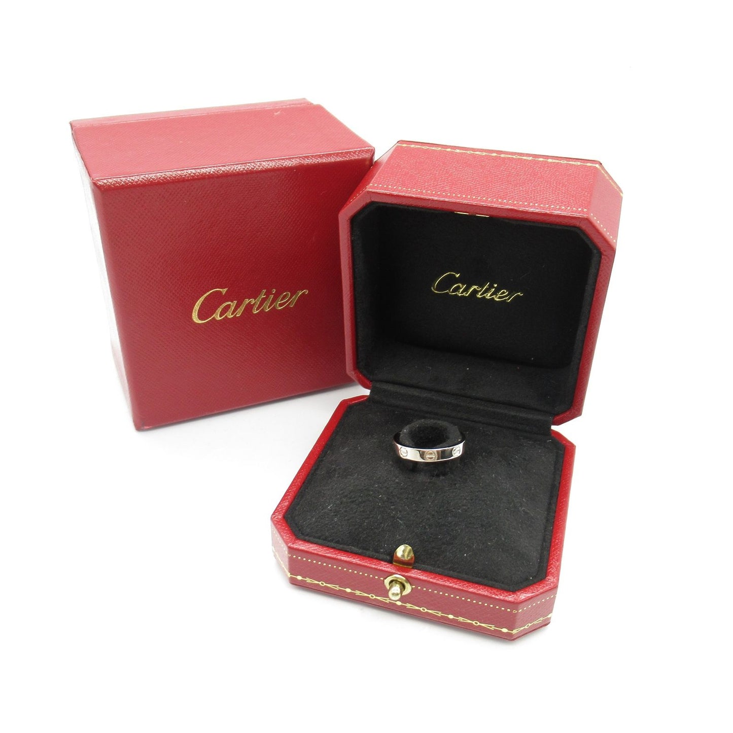 Cartier Mini Love Ring in 18K White Gold - Timeless Elegance