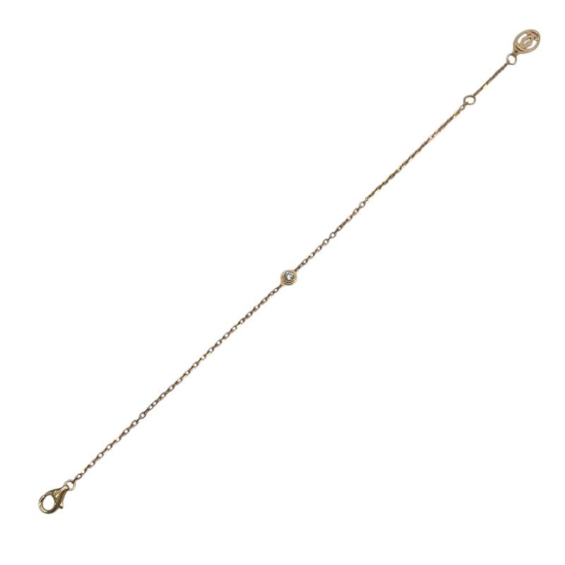 Cartier Love Bracelet in 18K Pink Gold with Diamonds
