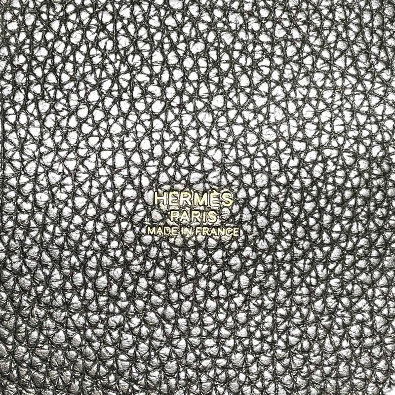 HERMES Picotin Lock PM Black with Gold Hardware - Unused Display Piece