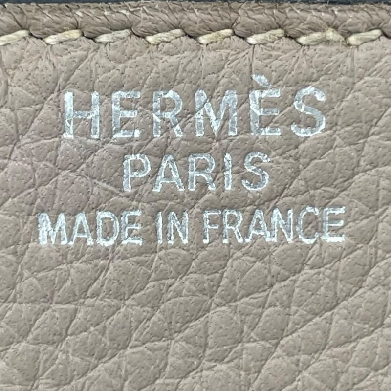 HERMES Birkin 35 in Turtledove Grey with Silver Hardware