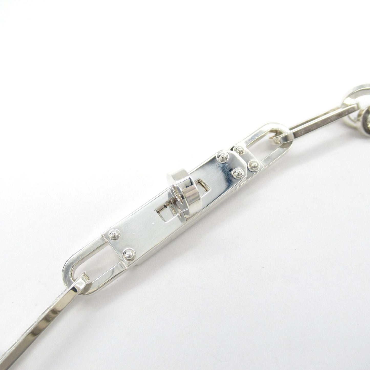 HERMES Kelly Chain Necklace in Silver 925 - Timeless Elegance