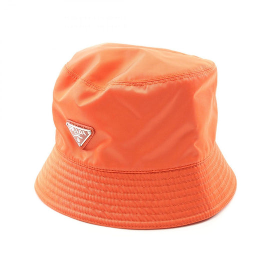 PRADA Re-Nylon Bucket Hat in Orange - Unused Luxury Accessory