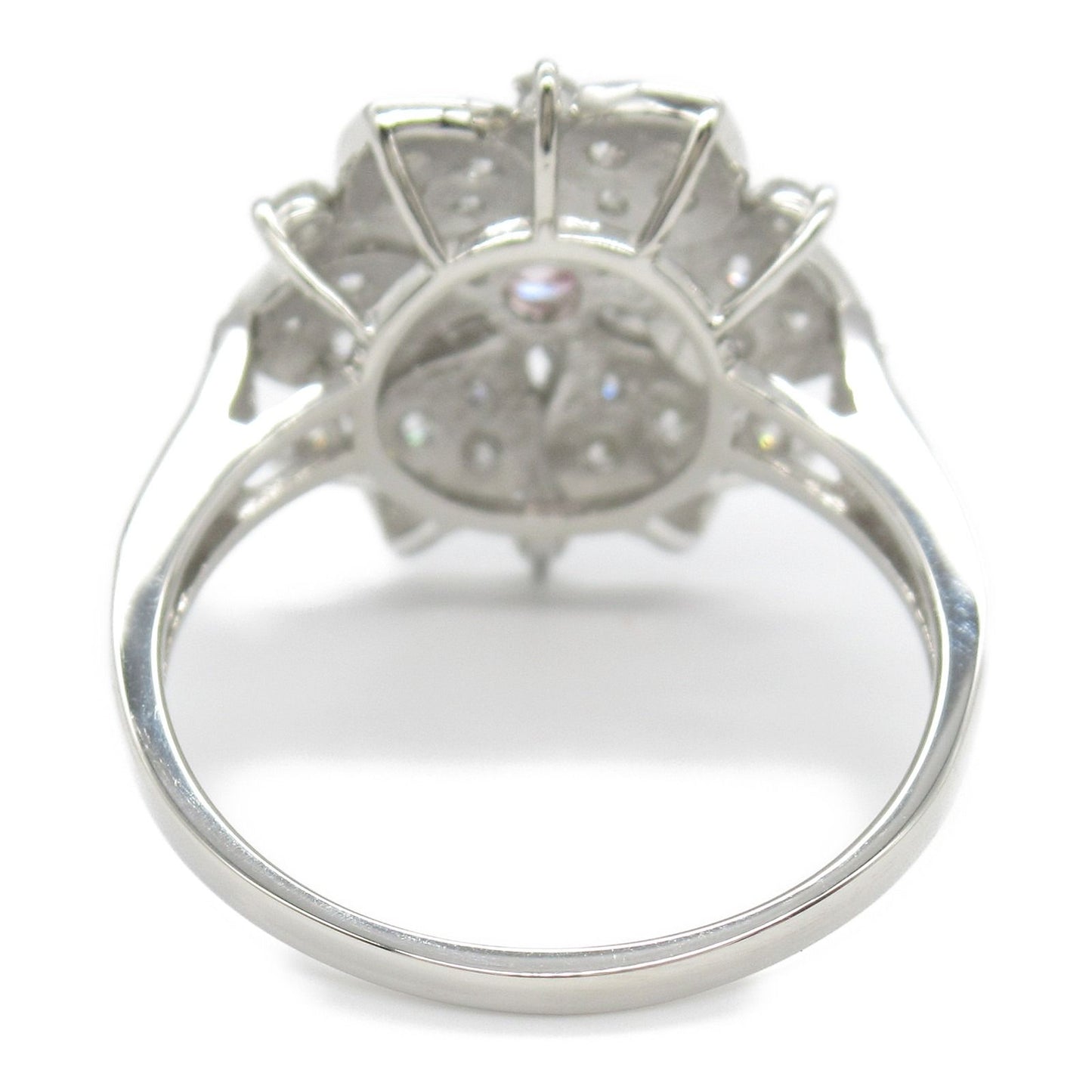 Exquisite Pink Diamond Ring in Platinum - A Timeless Treasure