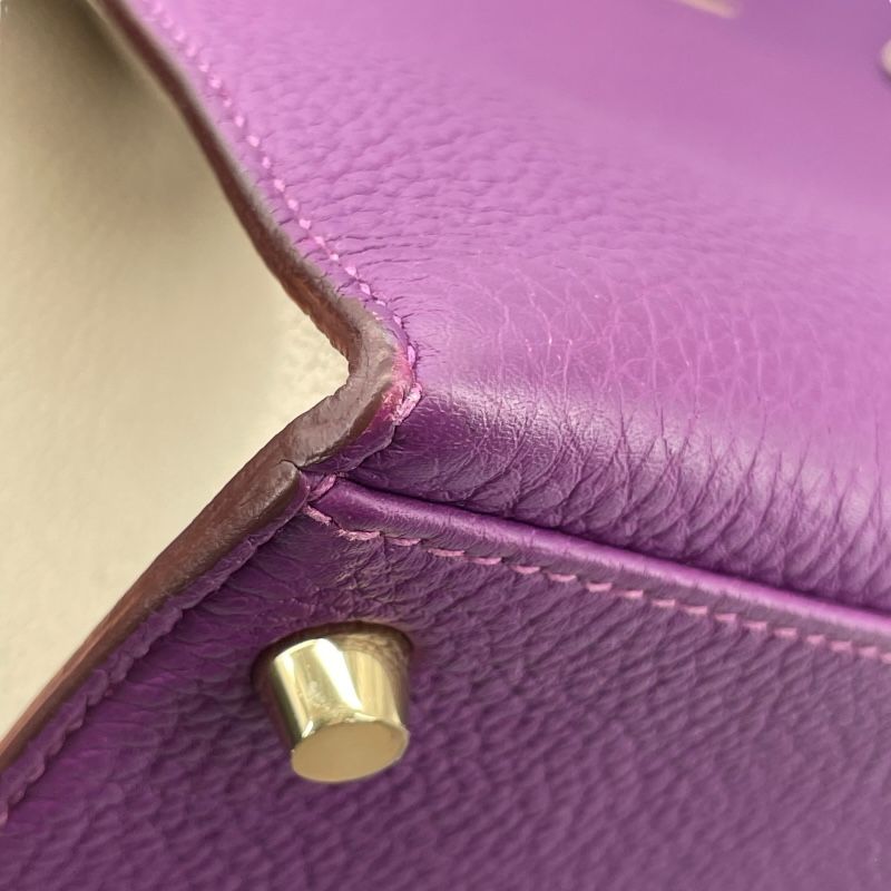 HERMES Kelly 28 Anemone/Argile with Gold Hardware - Personal Order