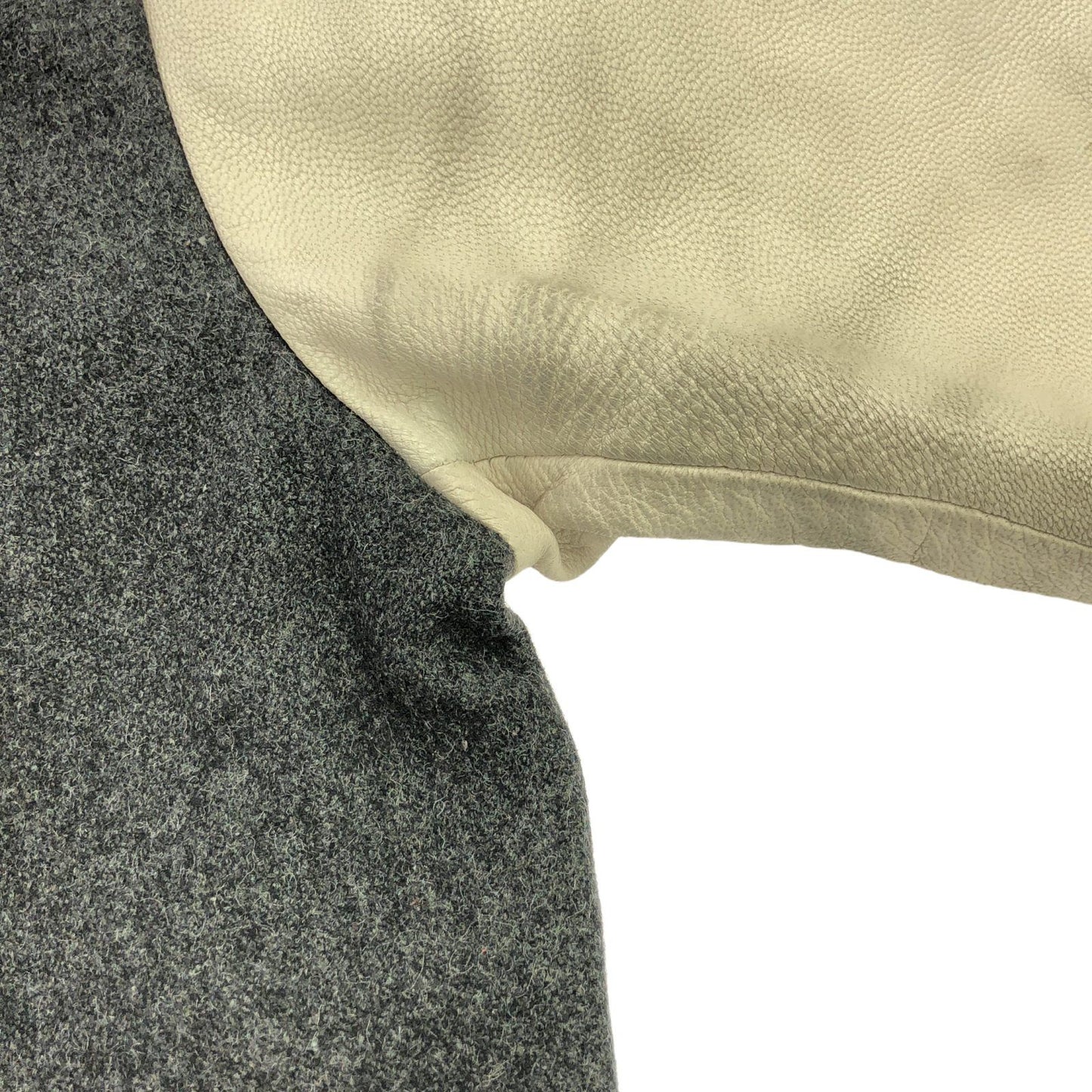 COACH Wool Varsity Jacket in Gray - Exclusive Vintage Find