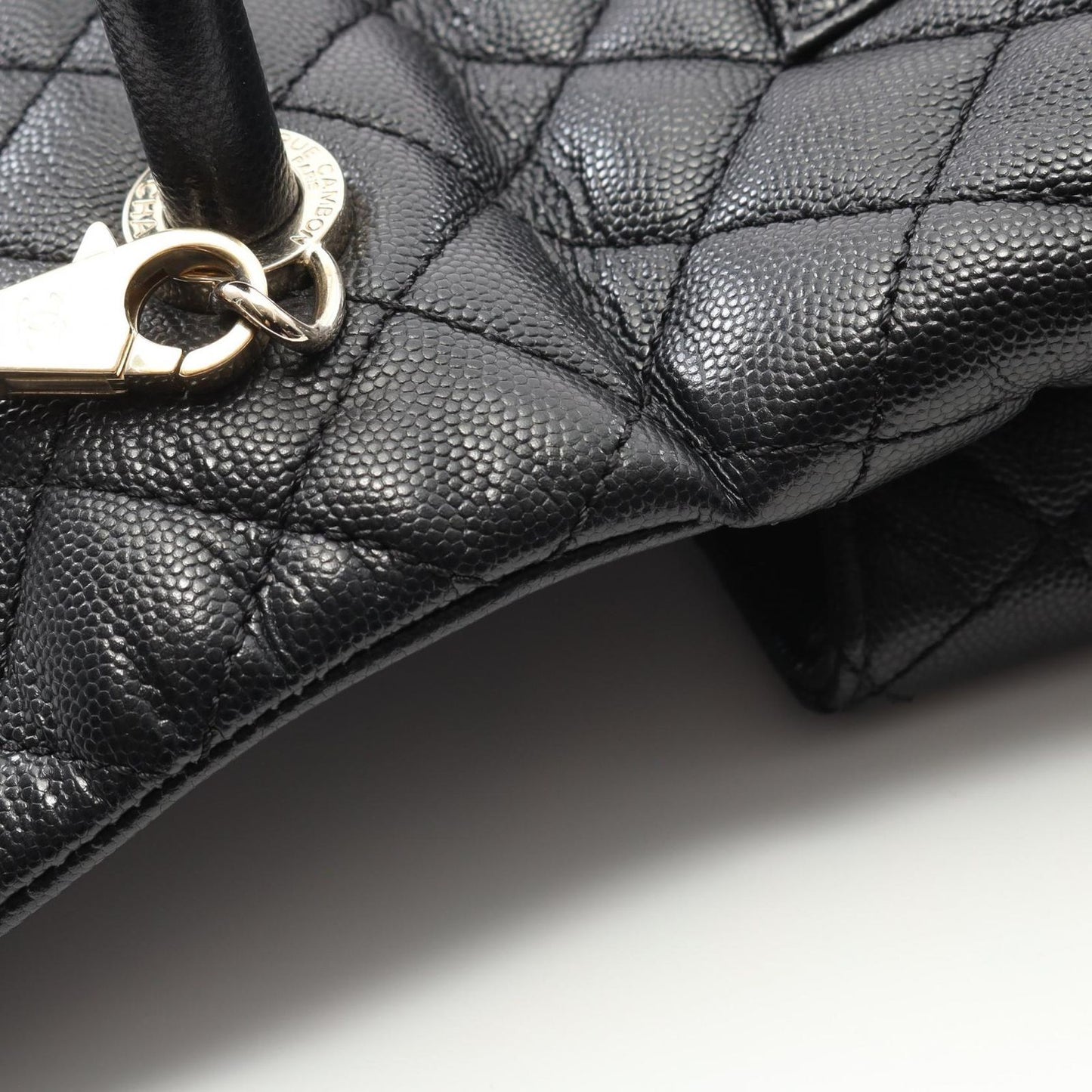 CHANEL Coco Handle 29 Flap Bag in Black Calfskin - Timeless Elegance