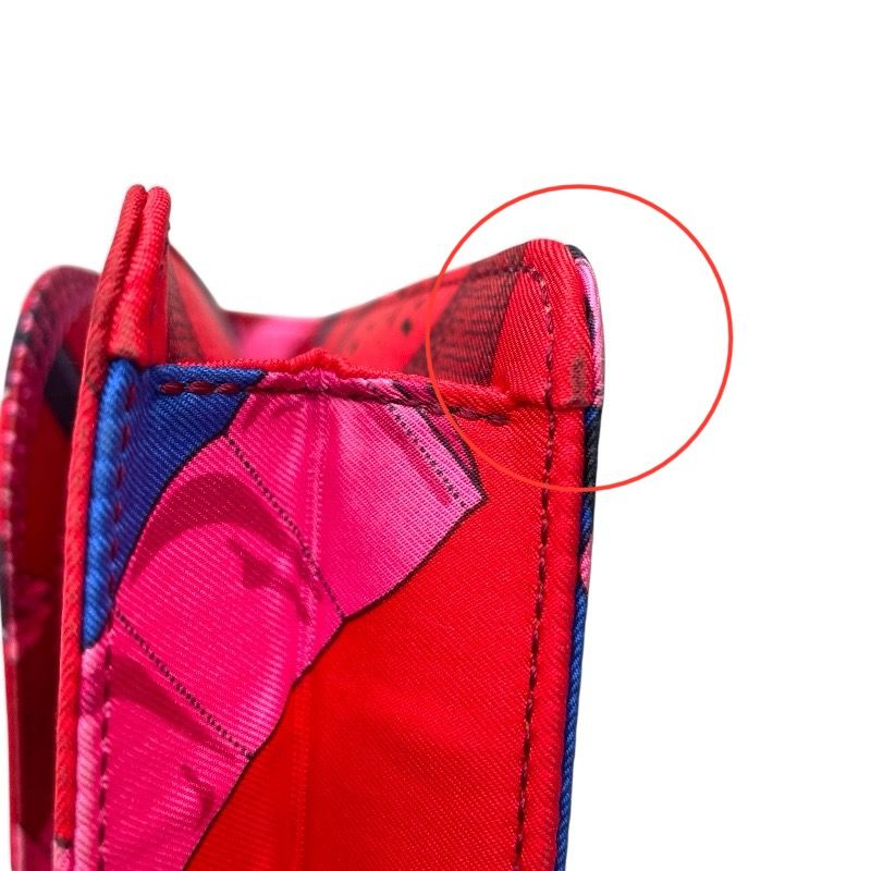 HERMES Chain Shoulder Bag in Silk with Silver Hardware - 2010 Edition