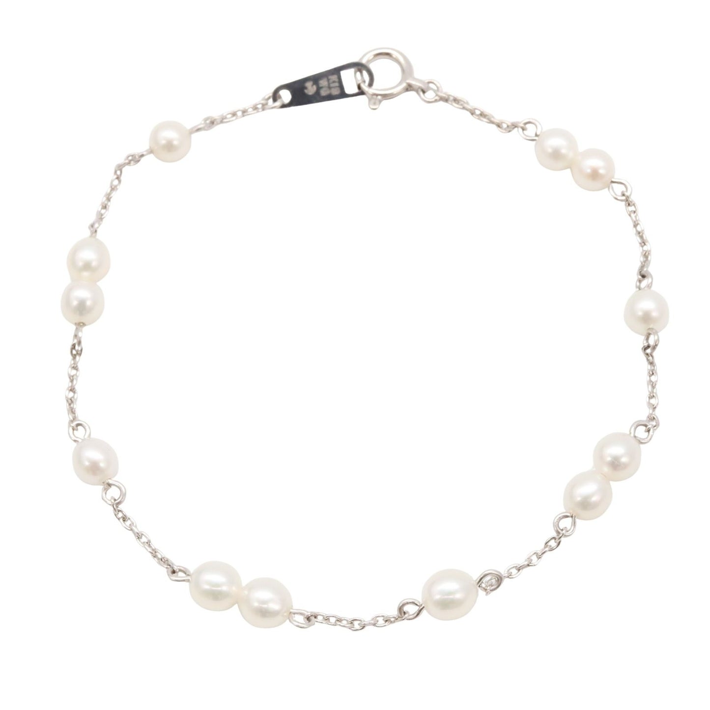 TASAKI K18WG Pearl Bracelet - Exquisite Elegance