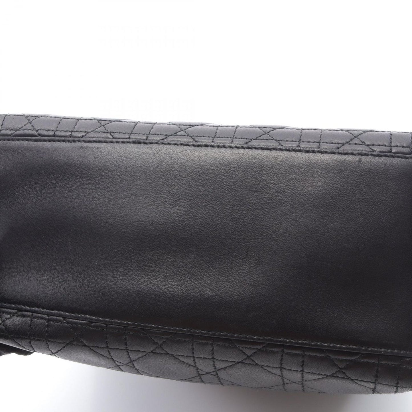 Dior Lady Dior Cannage Black Leather Handbag - Timeless Elegance