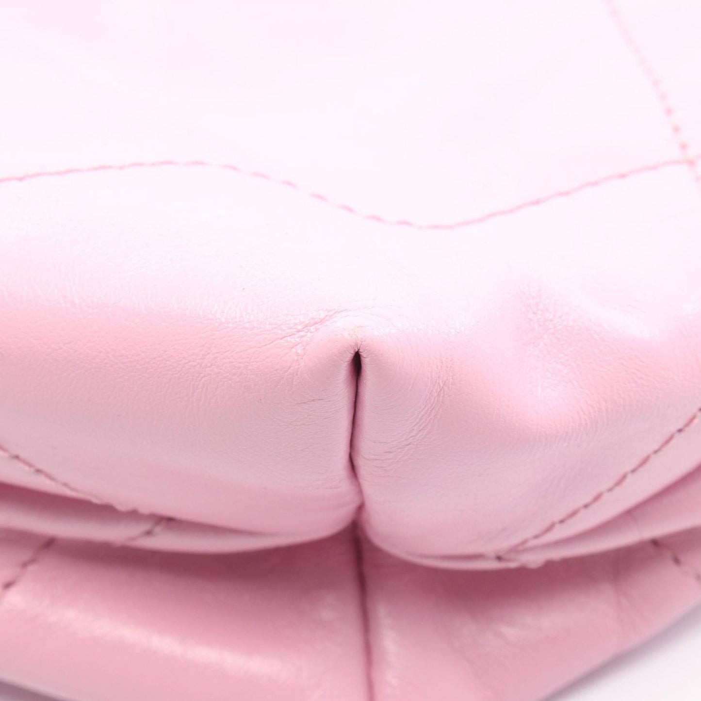 CHANEL Matelassé Small Shoulder Bag in Pink Leather - AS3260