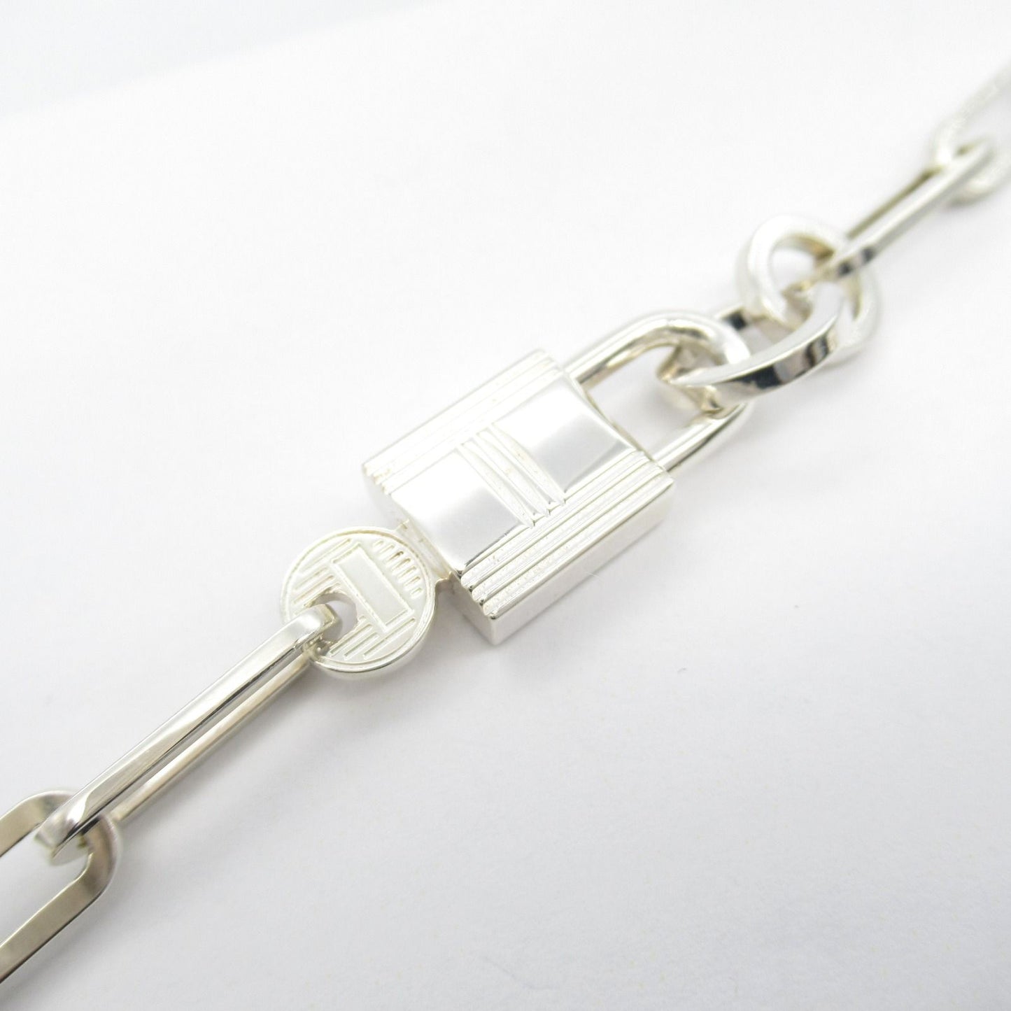 HERMES Kelly Chain Necklace in Silver 925 - Timeless Elegance