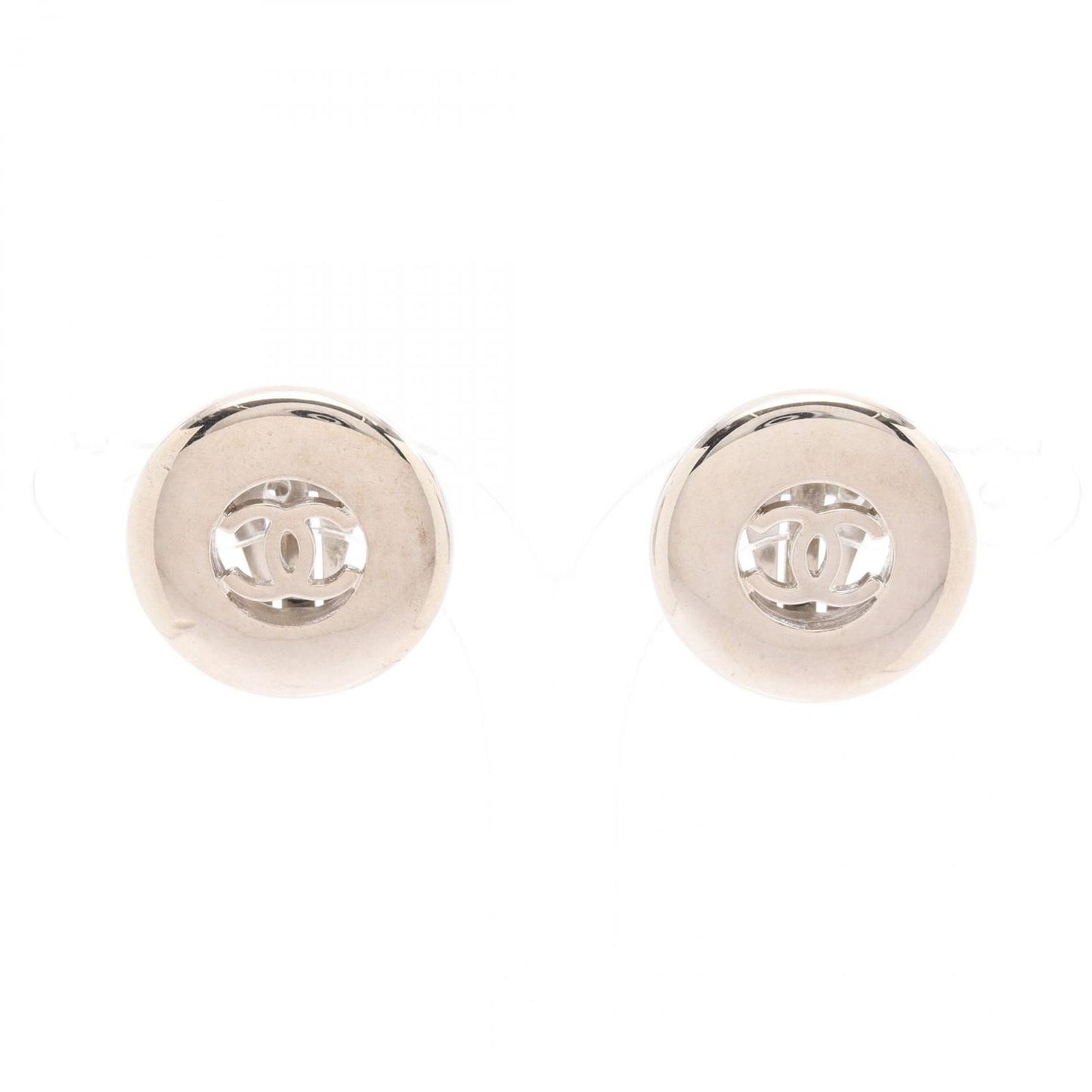 CHANEL Coco Mark Stainless Steel Earrings - Timeless Elegance