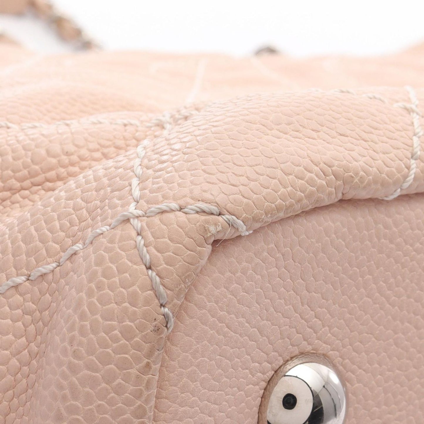 CHANEL Wild Stitch Tote Bag in Pink Beige - Exquisite Craftsmanship