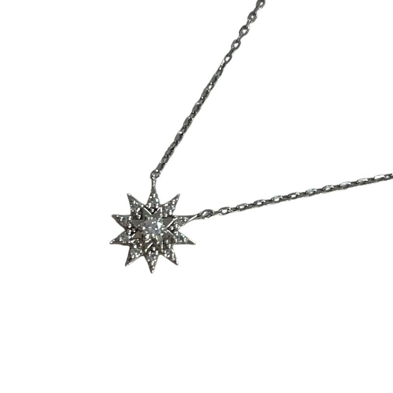 STAR JEWELRY Diamond Necklace in Platinum 950 - Exquisite Elegance