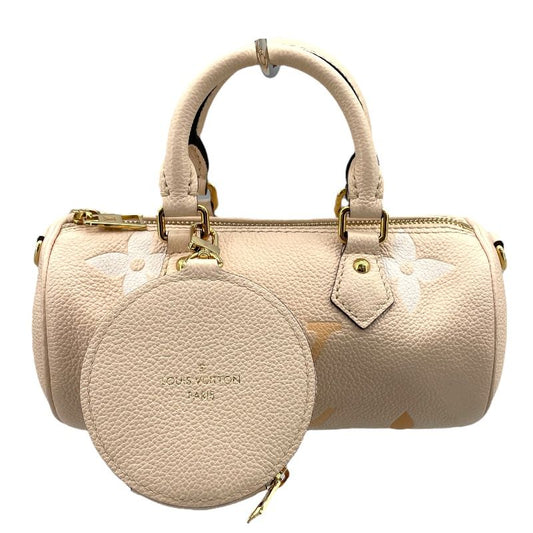 Louis Vuitton Papillon BB M45708 Beige Monogram Empreinte Handbag