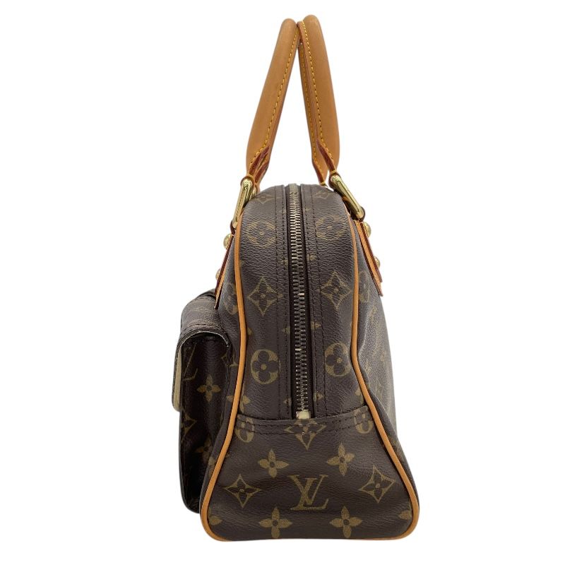 Louis Vuitton Manhattan PM Handbag - Iconic Monogram Canvas in Brown