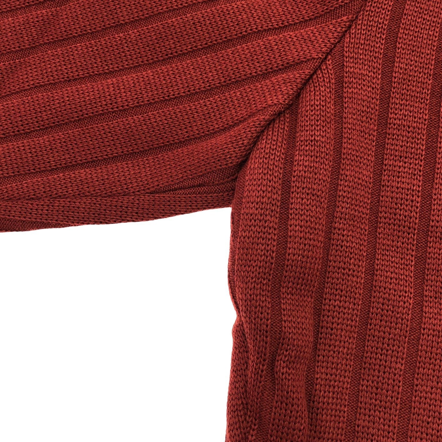 CELINE Red Wool Knit Dress - Timeless Elegance