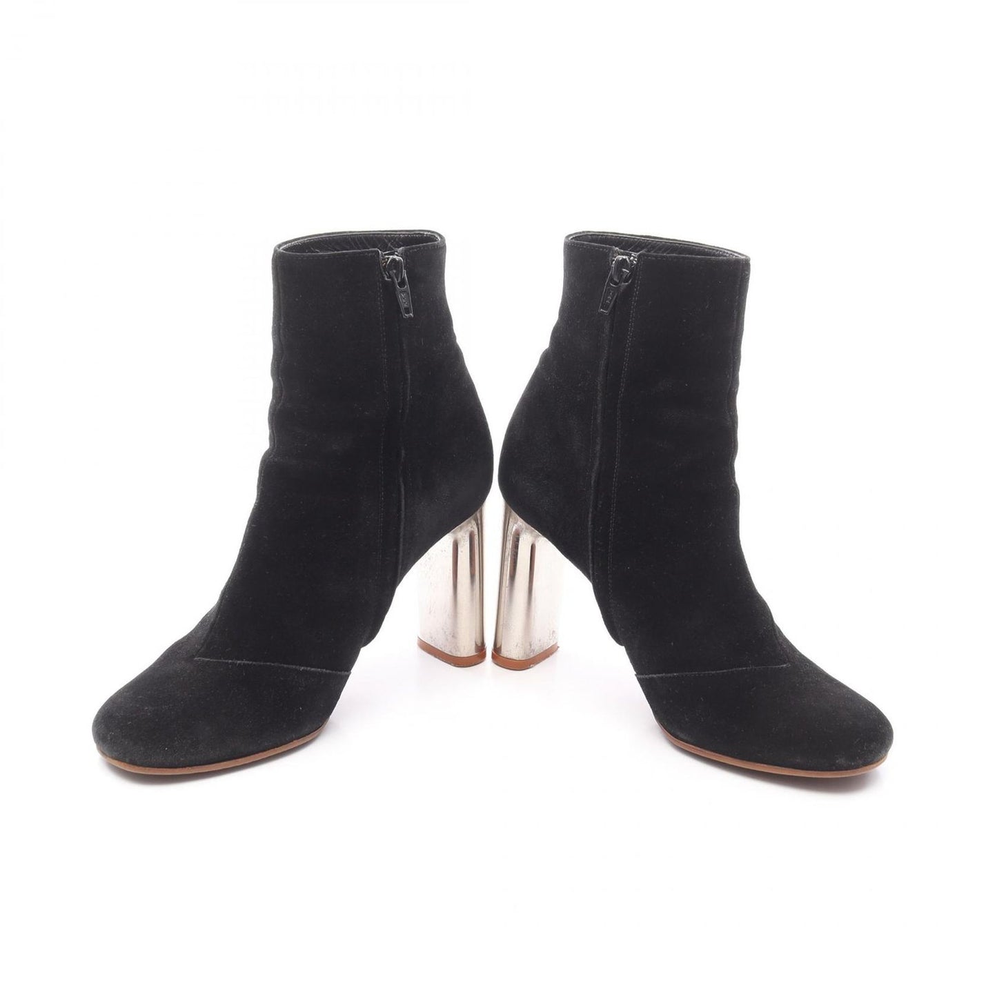 CELINE BAMBAM Black Suede Boots - Timeless Elegance