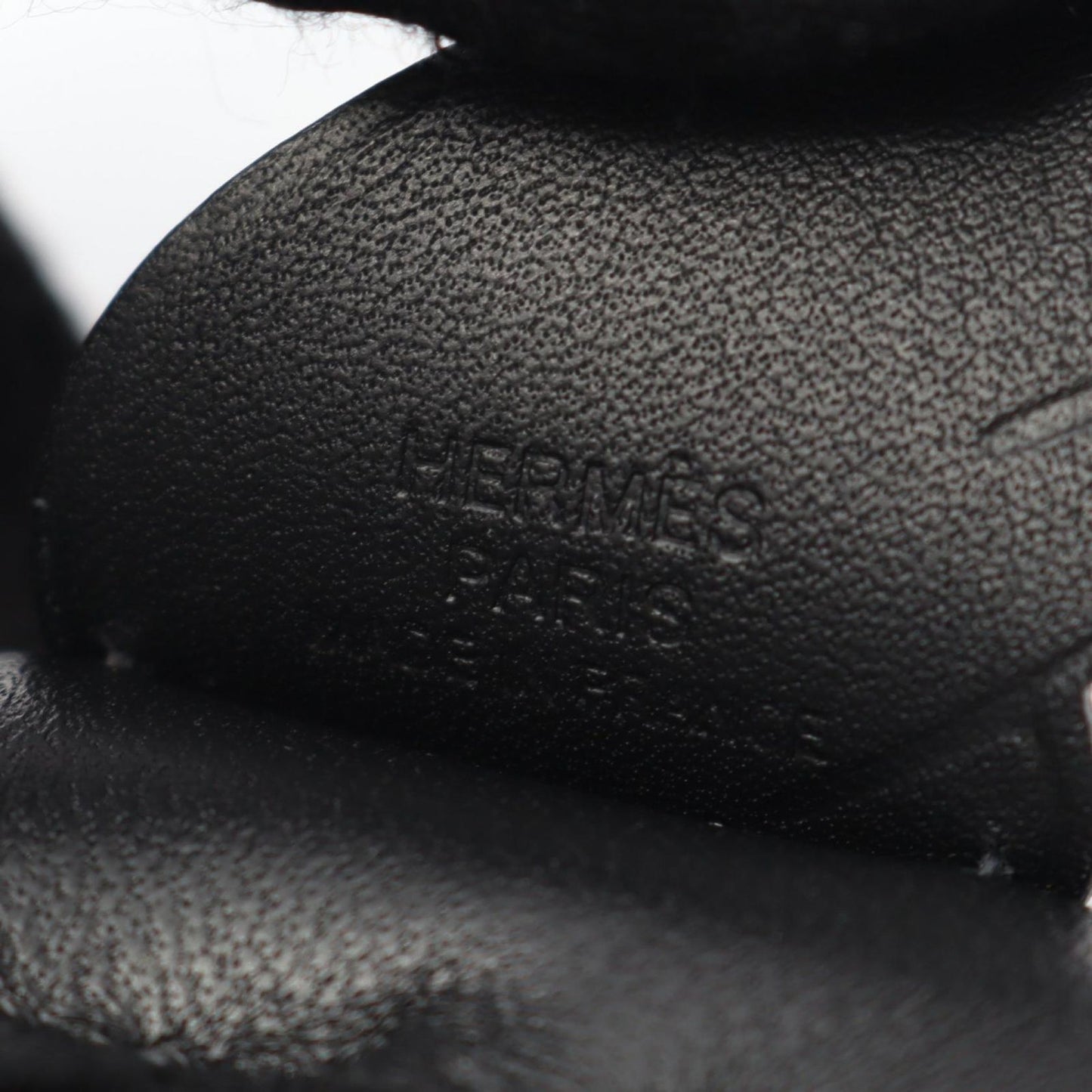 HERMES Rodeo Pegasus PM Charm in Black - Unused Luxury Accessory