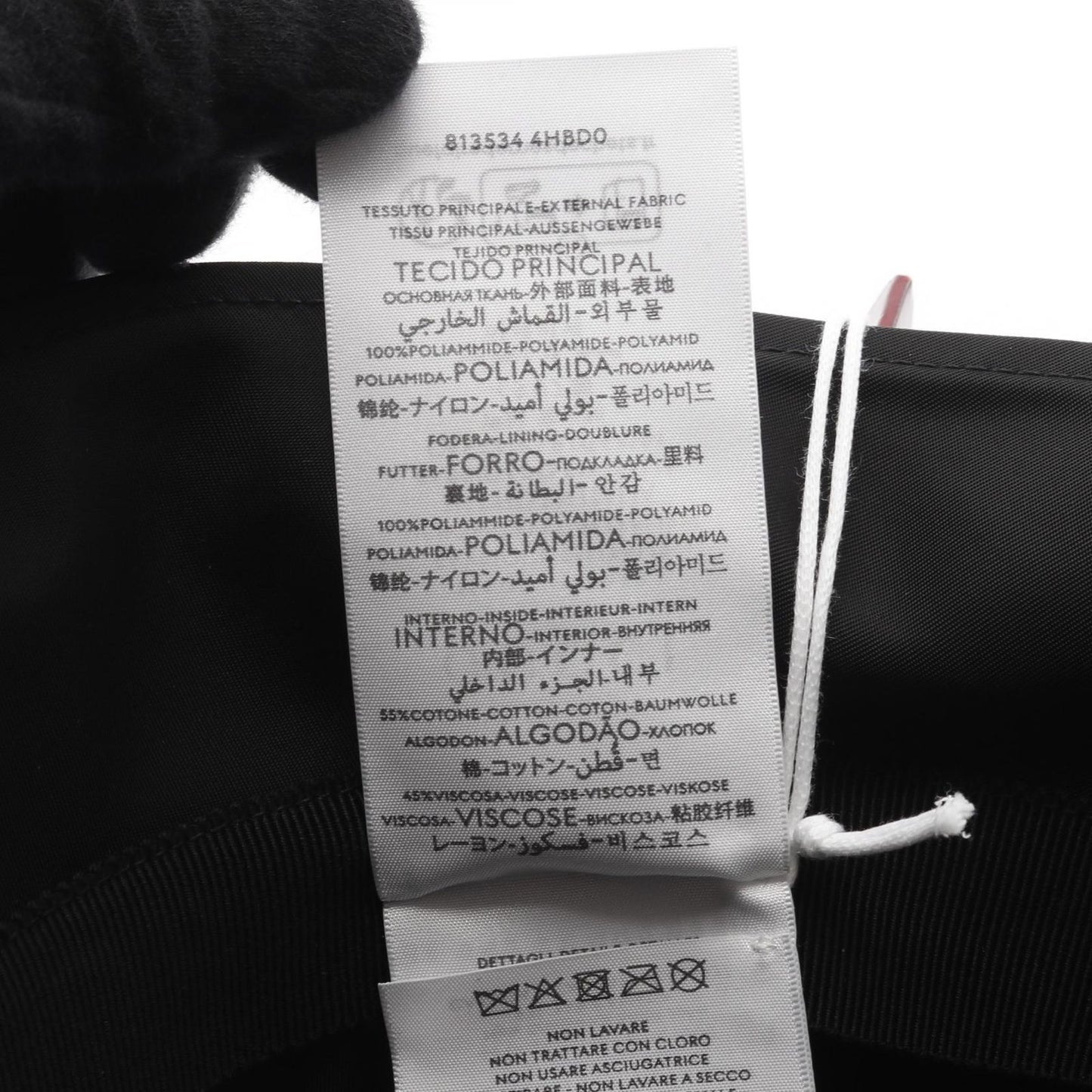 GUCCI Logo Bucket Hat in Black Nylon - Exclusive New Arrival