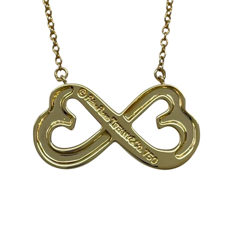 Tiffany & Co. Double Loving Heart Necklace in 18K Yellow Gold